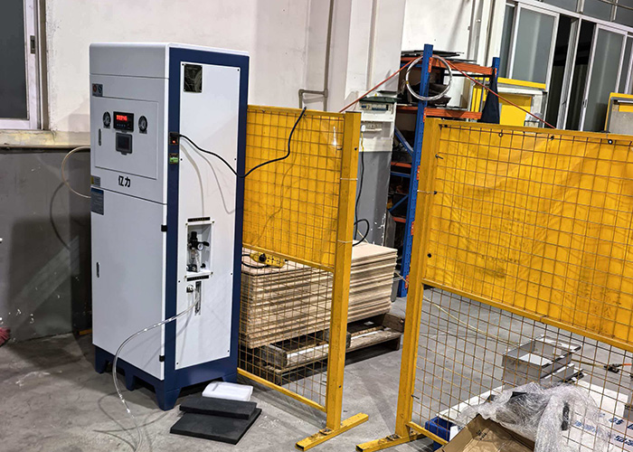 Gerador de nitrogênio industrial melhora a qualidade da soldagem em chaleira com excelentes resultados de testes no local