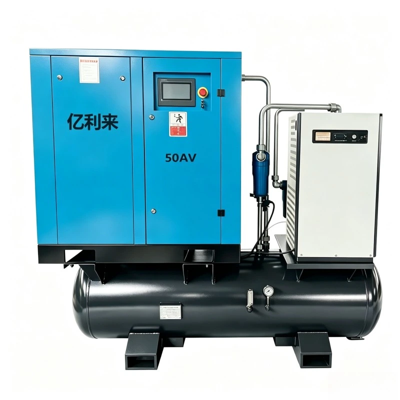 37kW de alta pressão 4 em 1 compressor de ar de velocidade fixa