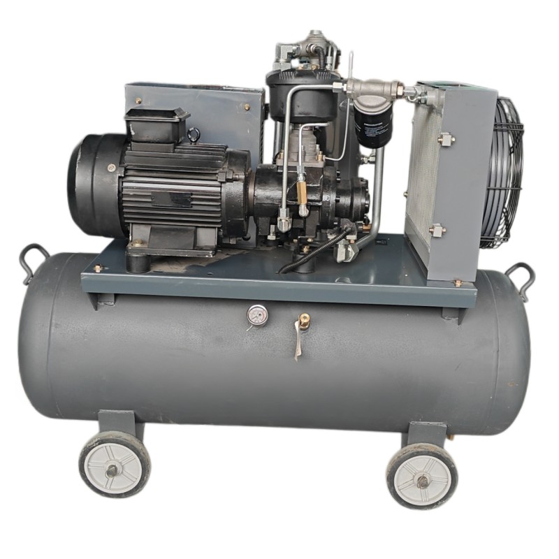 Compressor de ar de estágio único montado em tanque de velocidade fixa de 4,5kW 8 barras