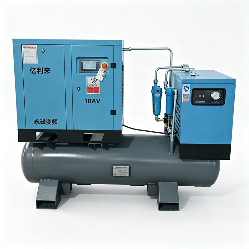 7,5 kW 8 Bar 4 em 1 PM VSD Compressor de ar